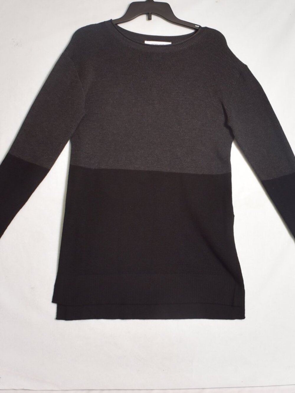 Workshop Republic Women's Black and Grey Sweater Size Small